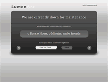 Tablet Screenshot of lumenarc.co.uk